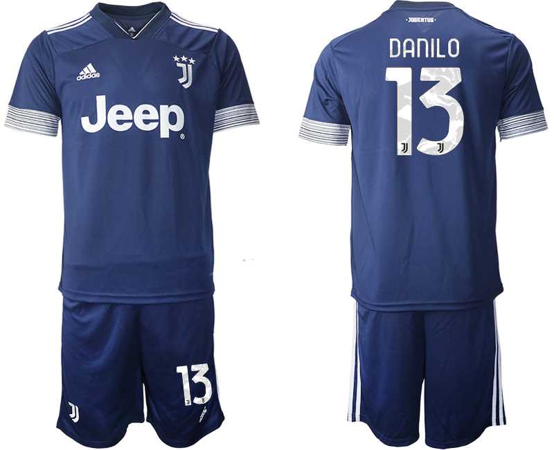 2020-21 Juventus 13 DANILO Away Soccer Jersey